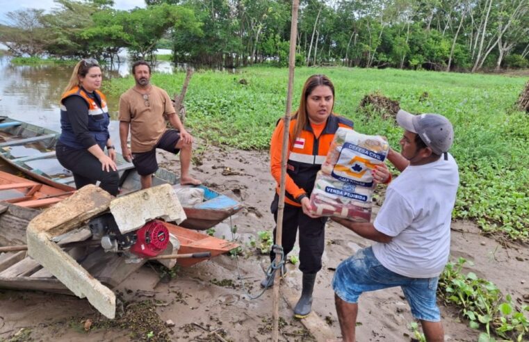 Governo do Amazonas divulga boletim sobre a cheia no estado
