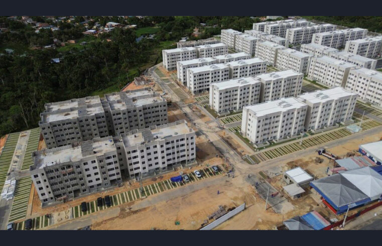 Amazonas Meu Lar impulsiona setor da construção civil no primeiro quadrimestre de 2025