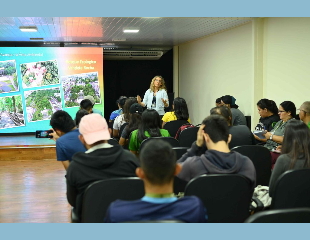 Atuação do Ipaam na proteção ambiental é destaque em atividade prática com alunos da UEA de Parintins