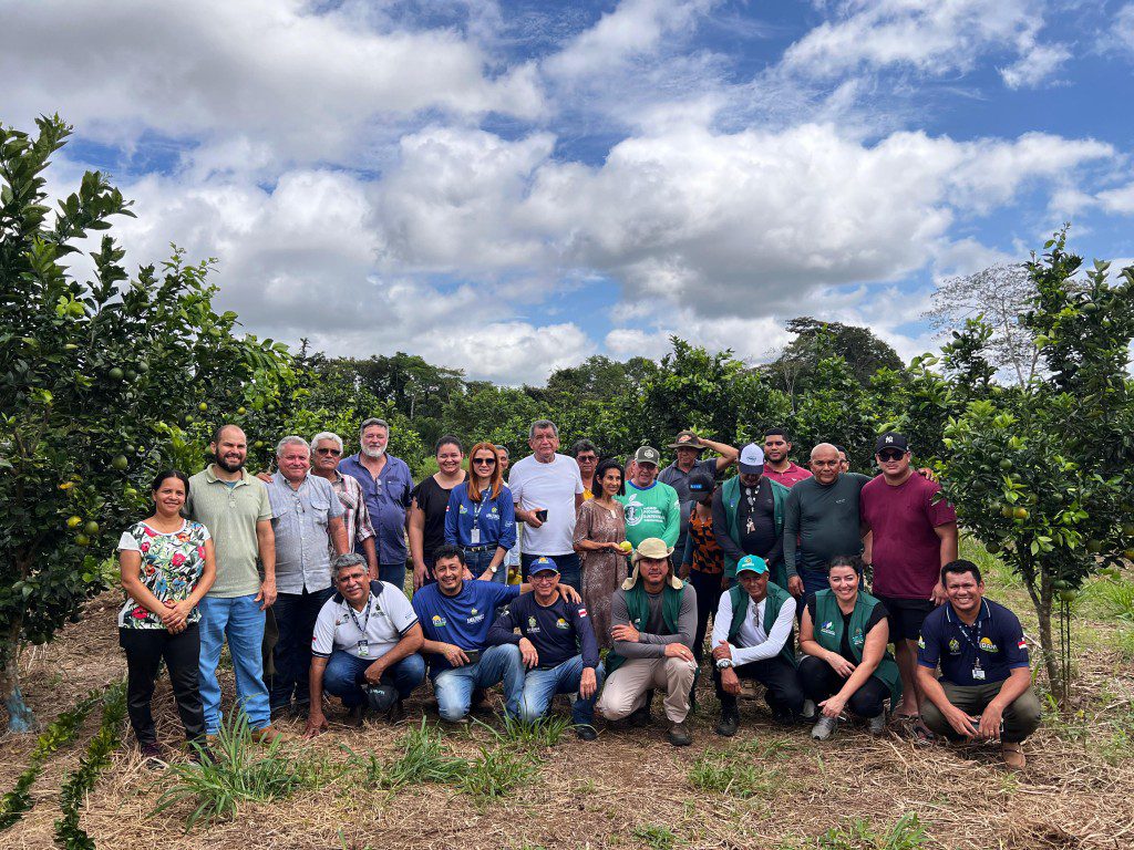 Em Iranduba, Idam divulga boas práticas sobre a citricultura para agricultores familiares