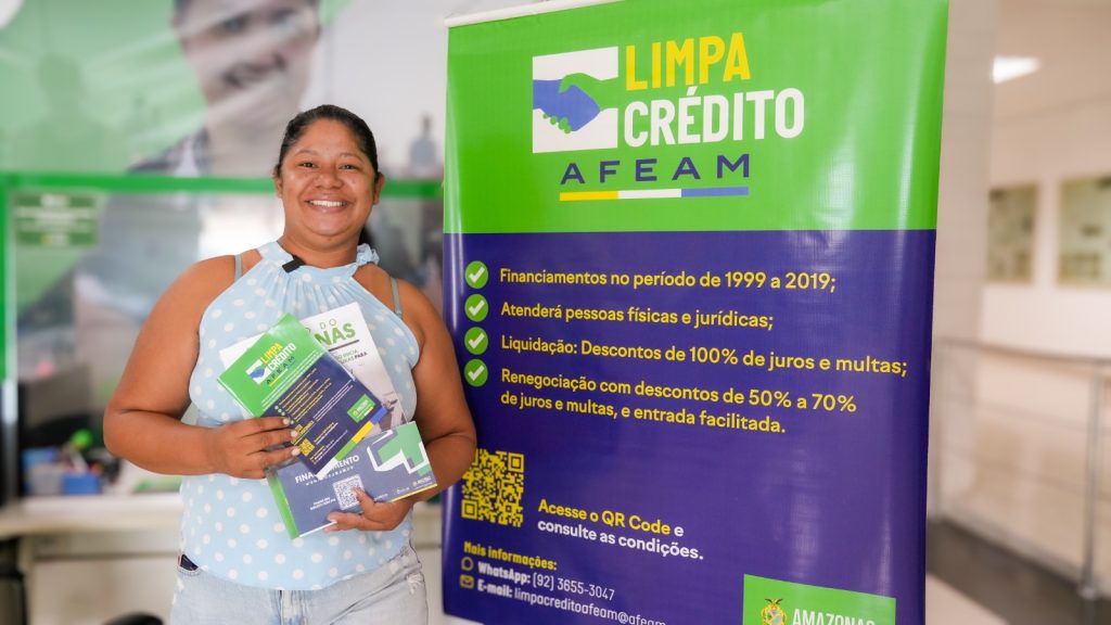 Afeam realiza ação do programa Limpa Crédito em Manacapuru entre os dias 7 e 11 de julho